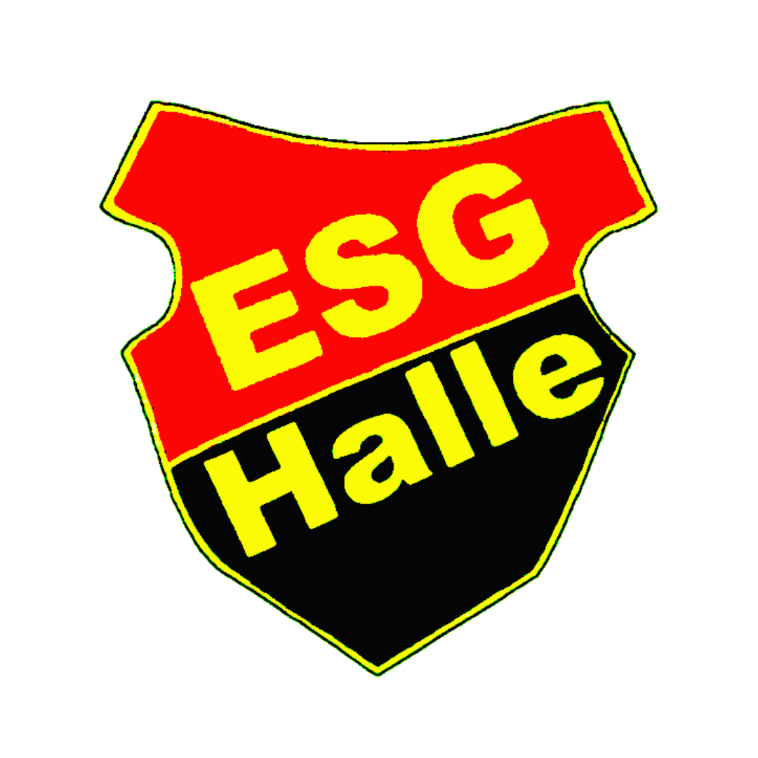 Zu sehen ist das Logo der ESG Halle Logo ESG Halle