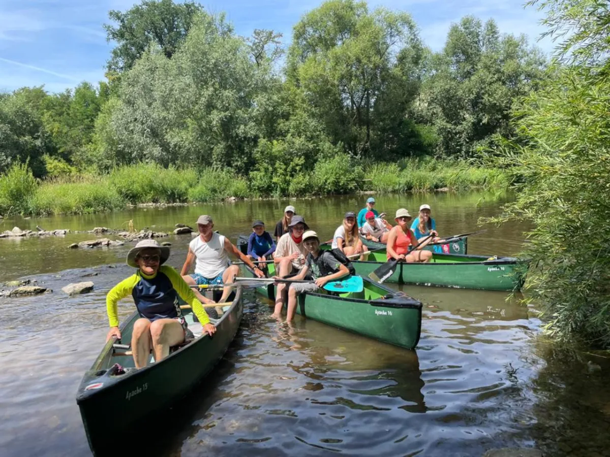 Wanderboote auf dem Wasser