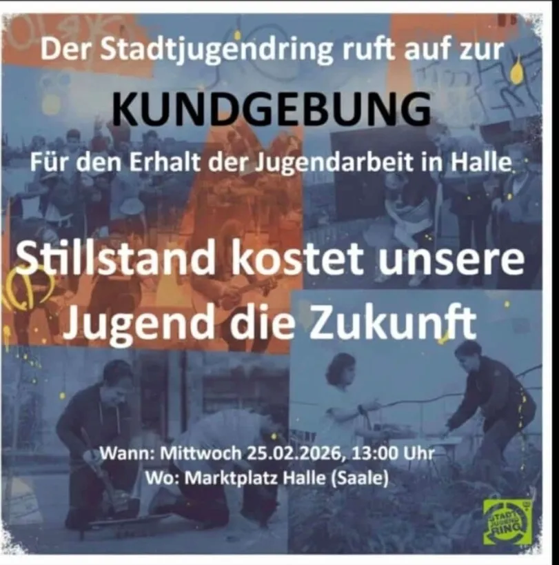 Kundgebungsaufruf des Stadtjugendrings