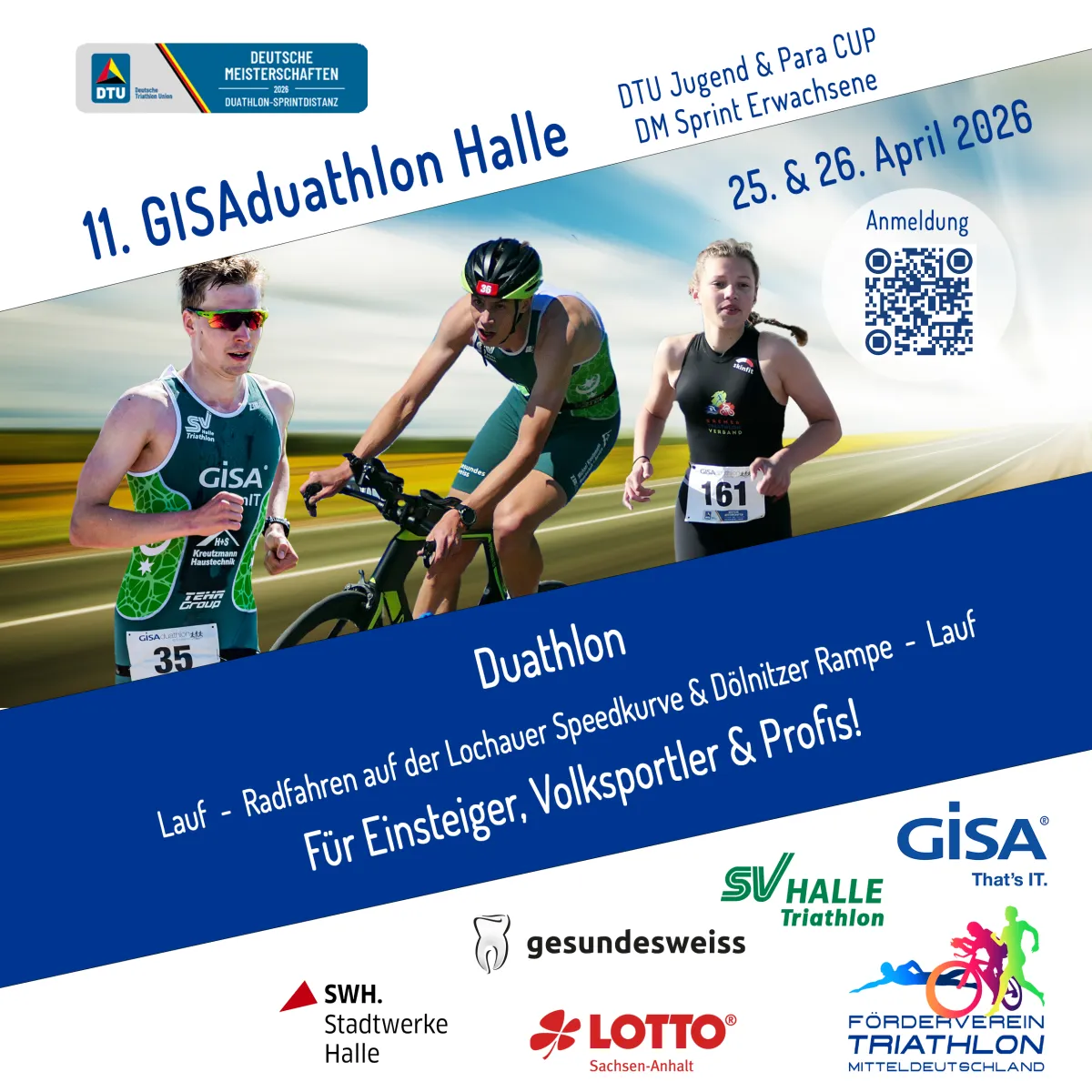 Plakat zur Duathlon DM