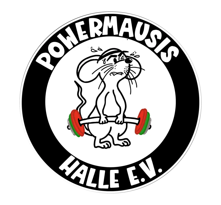 Logo der Powermausis Halle e.V.