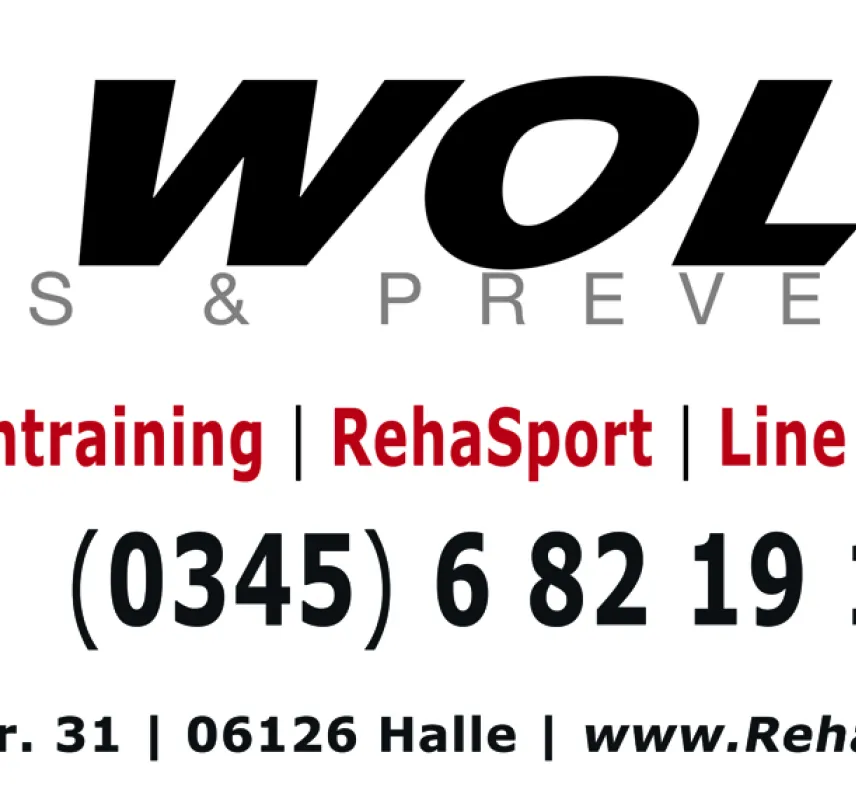 Werbung für Dr. Wolff mit Telefonnummer und Adresse