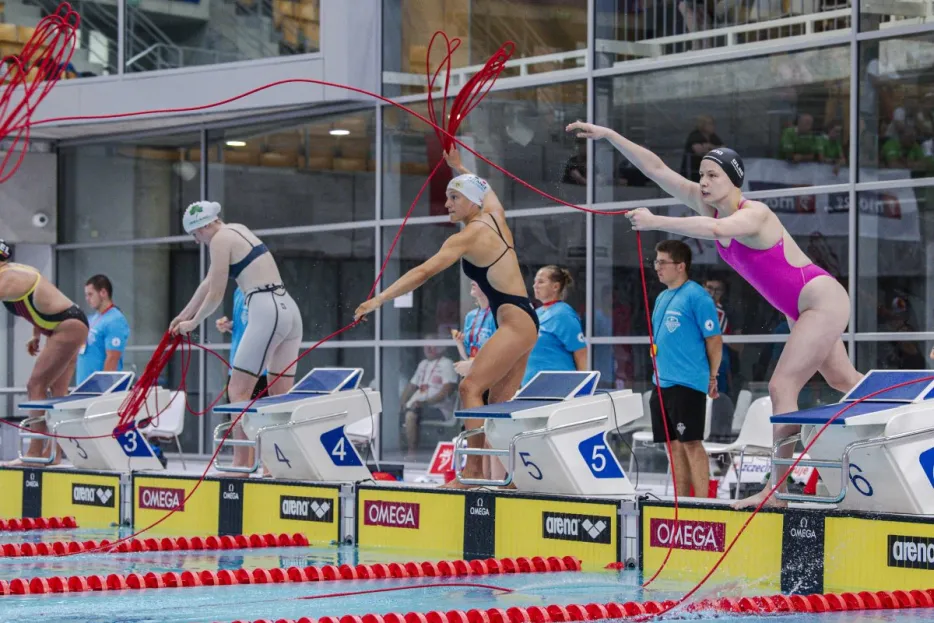 DLRG Athleten bei den Europameisterschaften